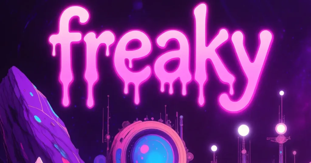 freaky font